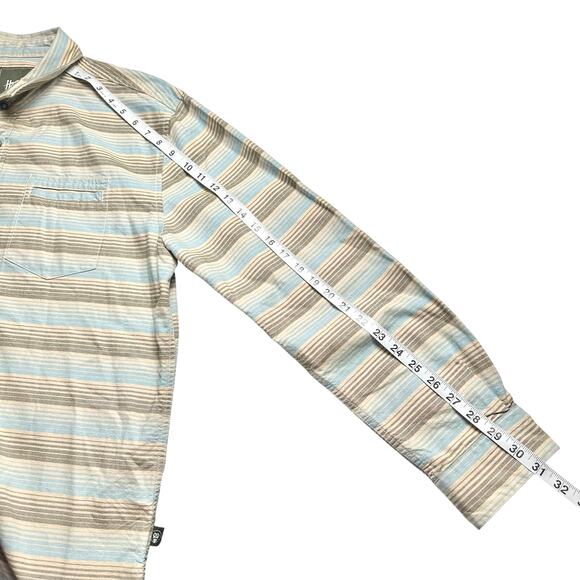 Howler Bros | Men | Enfield Equator Stripe Long Sleeve Button Up Shirt | Large - Picture 6 of 12